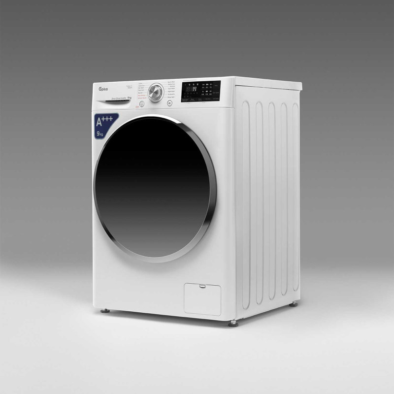 ماشین لباسشویی جی پلاس مدل GWM-L909SW ظرفیت 9 کیلوگرم